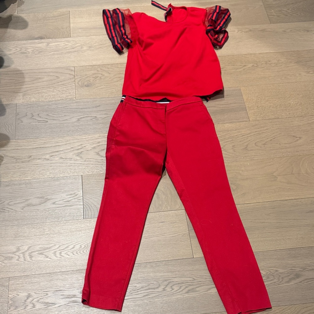 Red Kids Matching Set
